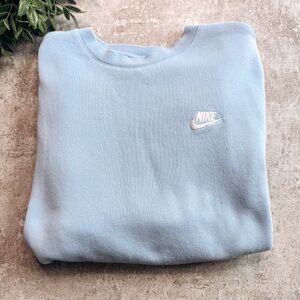 Nike Blue Pullover Crewneck Sweater Size Small